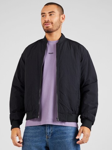 UNITED COLORS OF BENETTON Jacke in Schwarz: predná strana