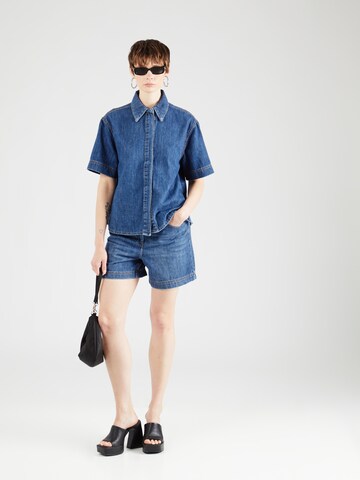 FRENCH CONNECTION Blouse 'FINLEY' in Blauw