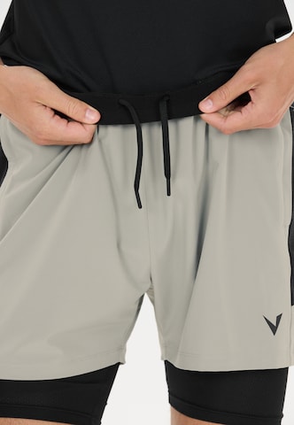 Virtus Regular Sports trousers 'Dylan V2' in Grey