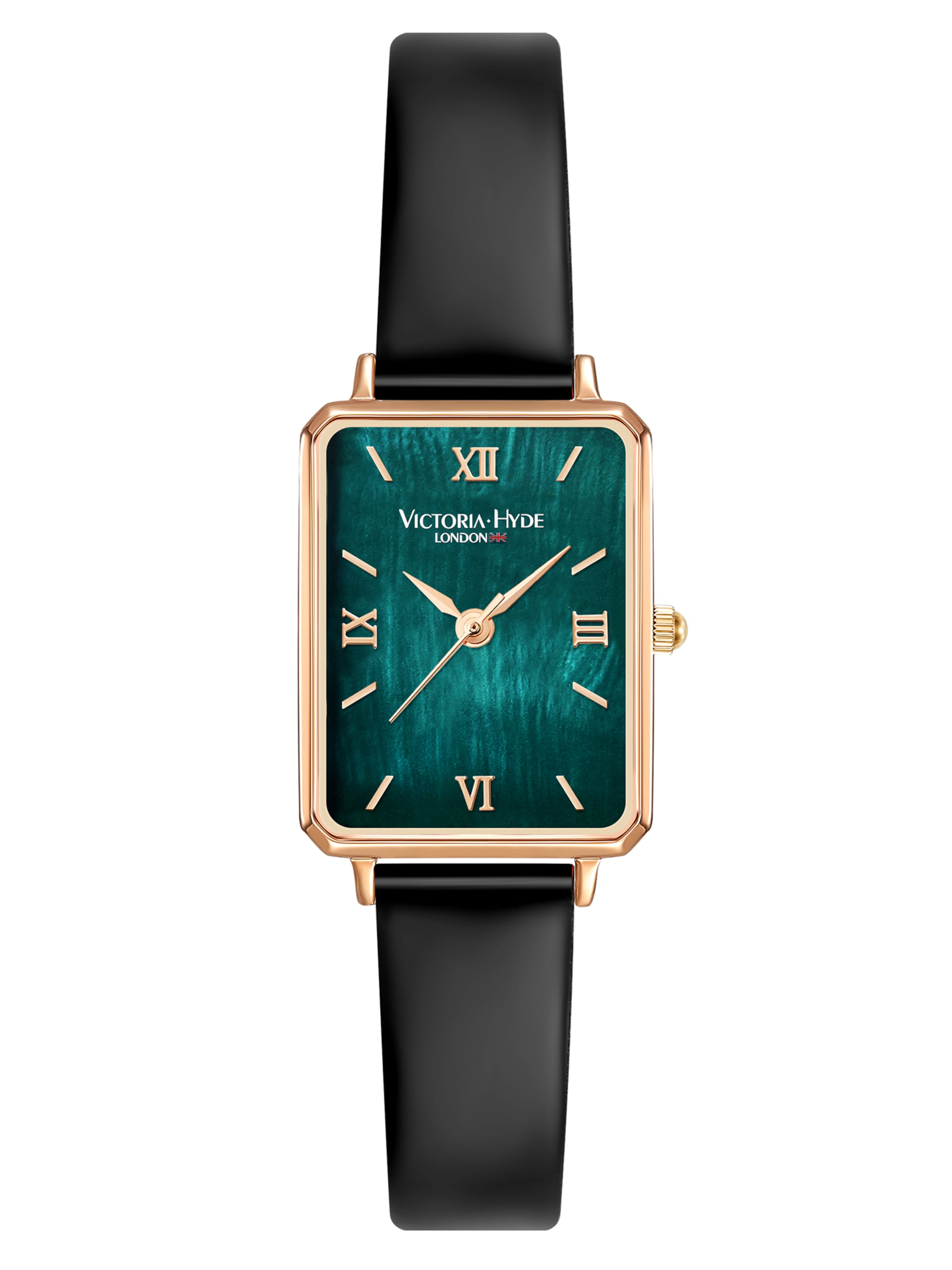 Victoria Hyde Analog watch 'Hampton' in Black: front