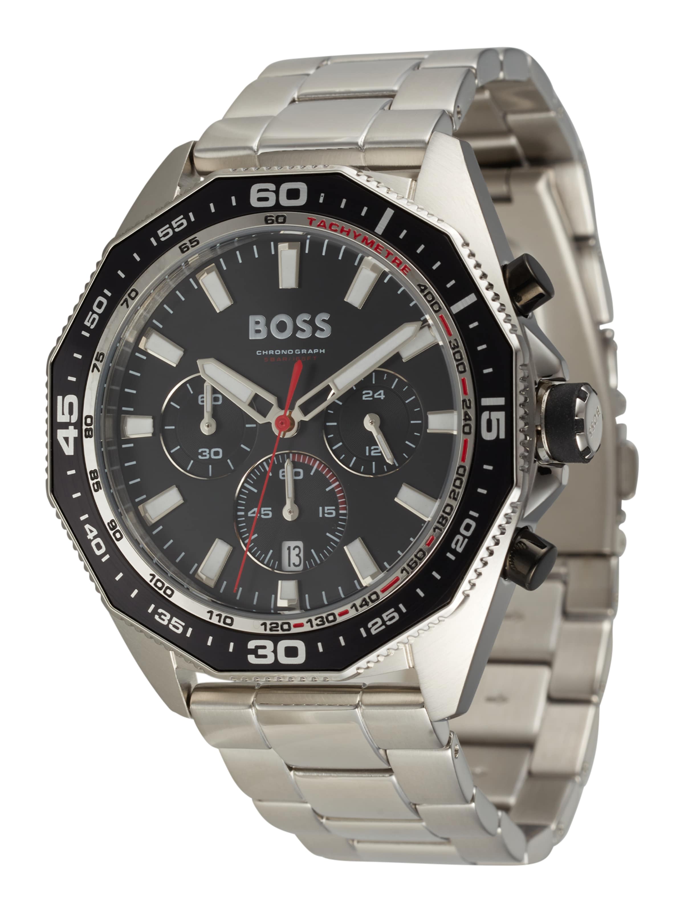 BOSS Uhr in Silber: Vorderseite