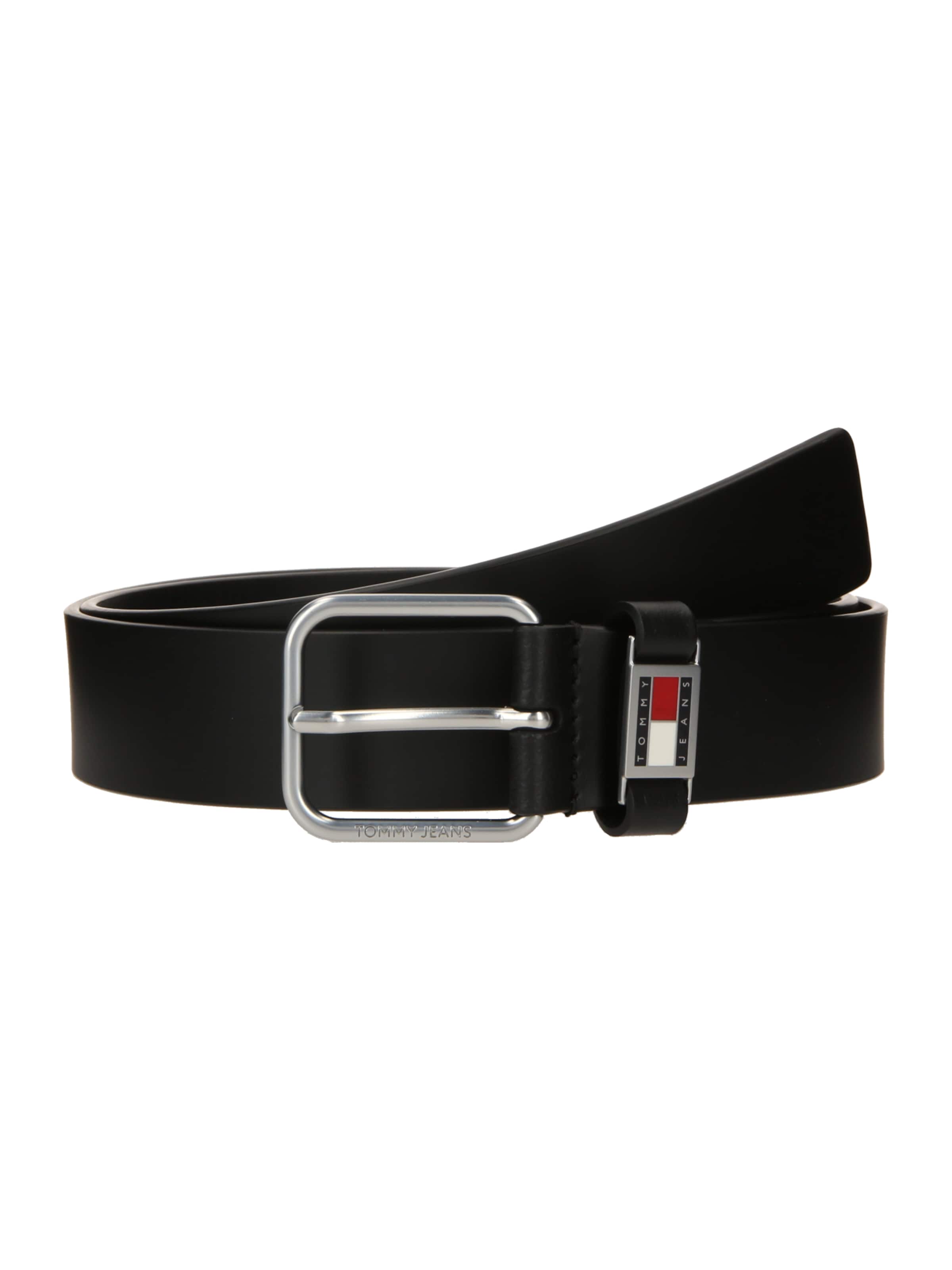 Tommy Jeans Belt 'Scanton' in Black: front