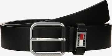 Ceinture 'Scanton 3.5' Tommy Jeans en noir : devant