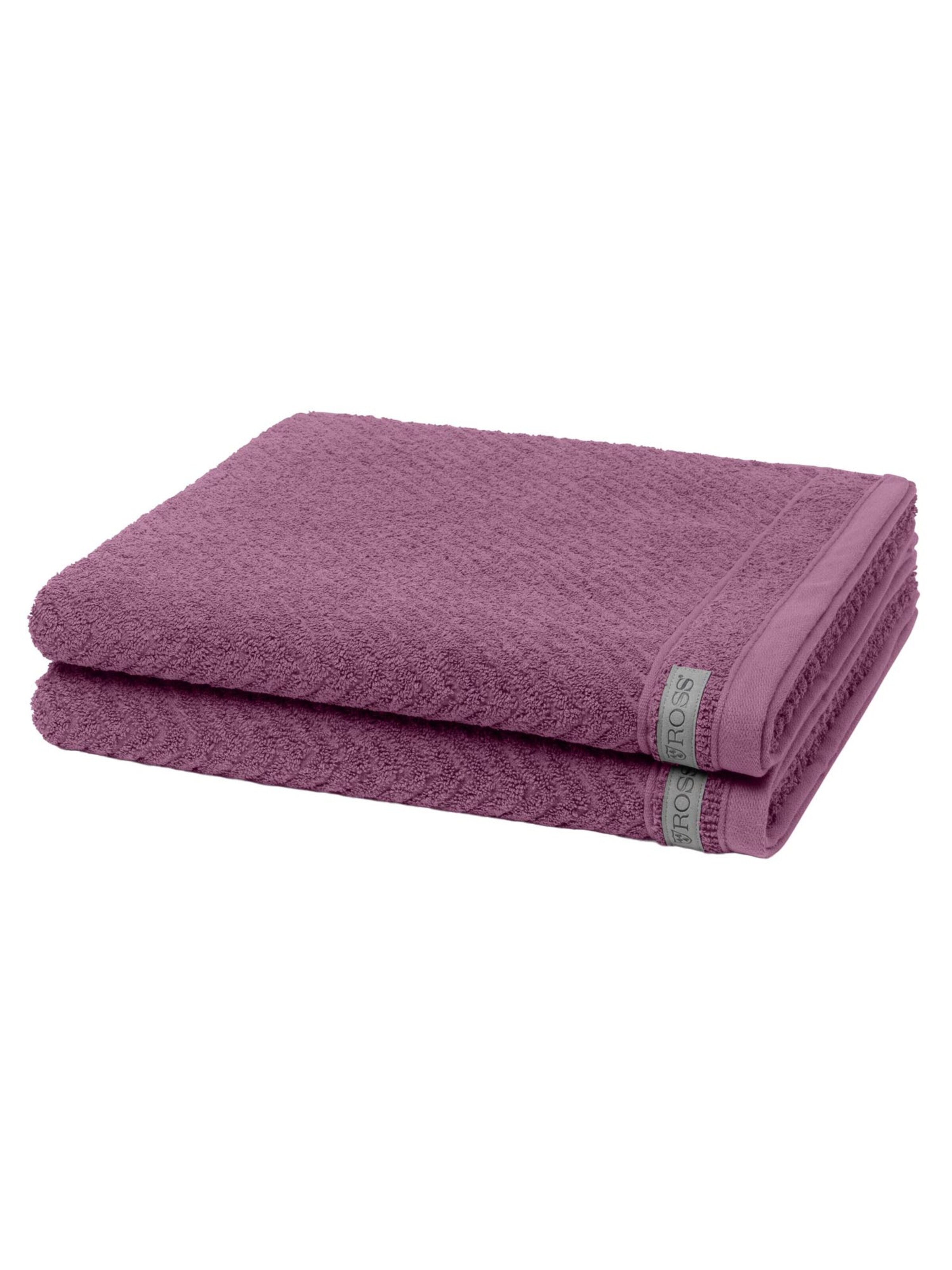 ROSS Towel 'Smart' in Purple: front