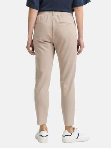 TOM TAILOR Regular Trousers in Beige