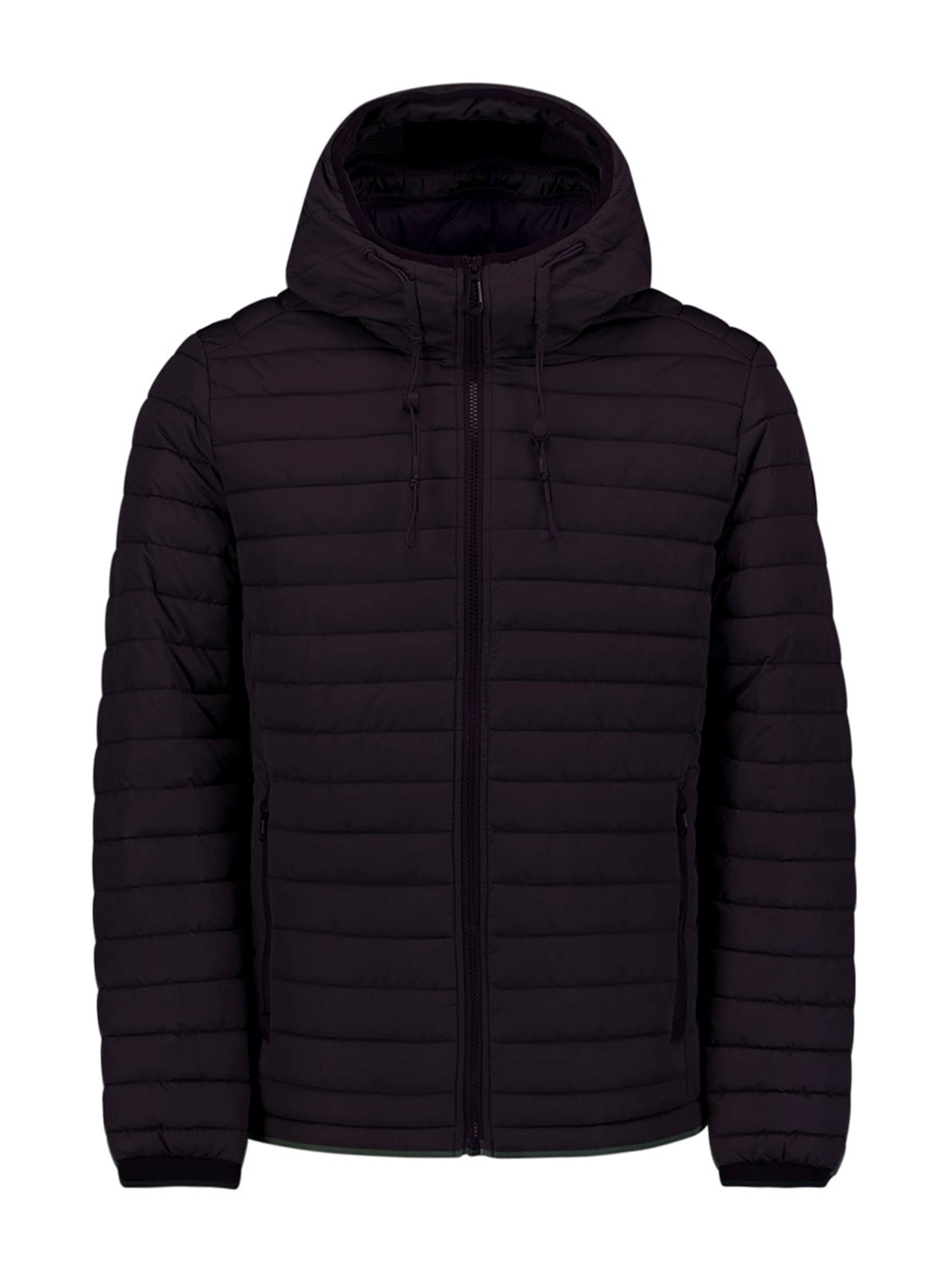 No Excess Between-Season Jacket in Black: front