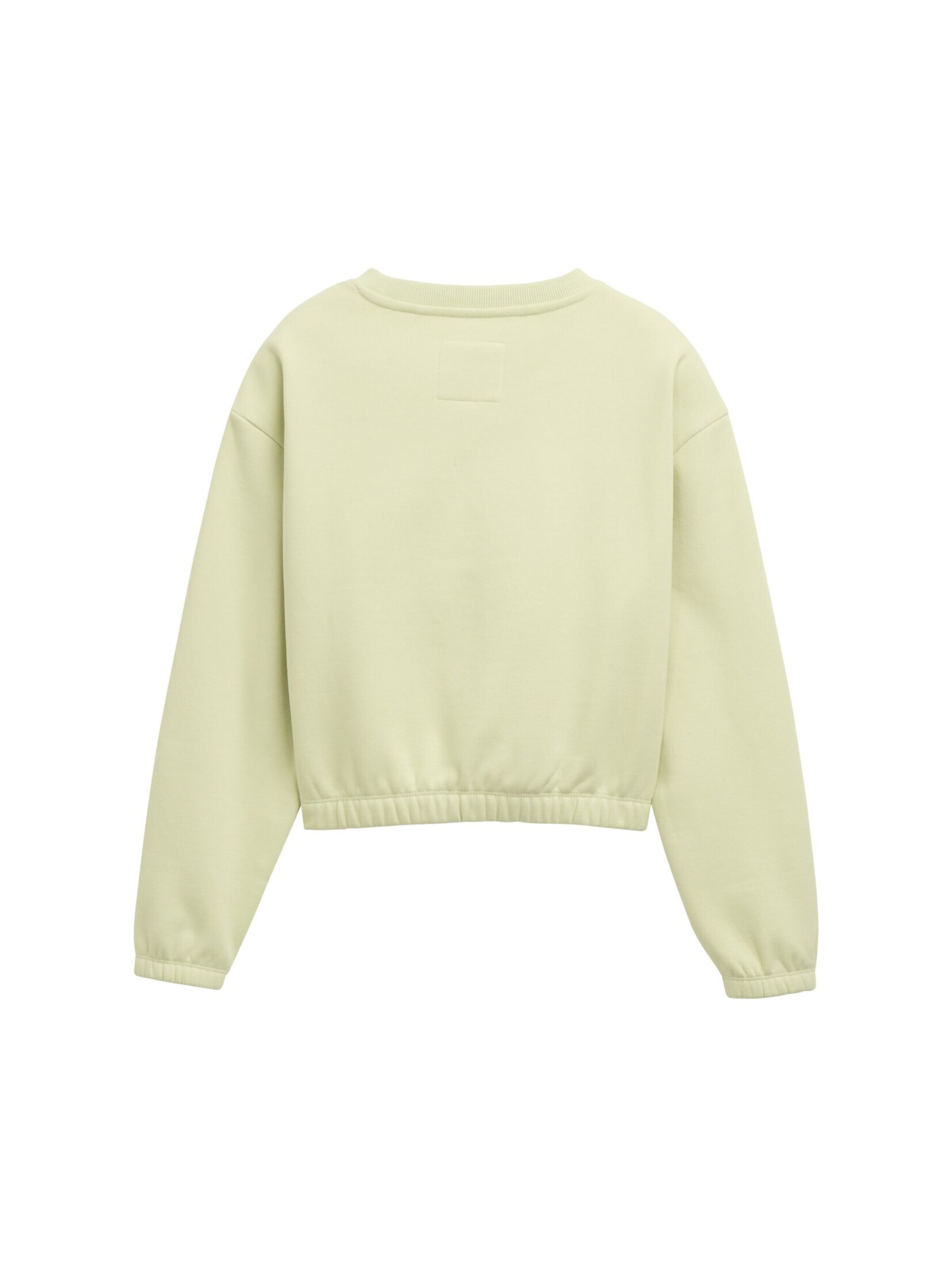 TOM TAILOR Sweatshirt in Green