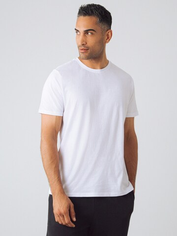 Honest Basics Shirt 'T-shirt Men' in Wit