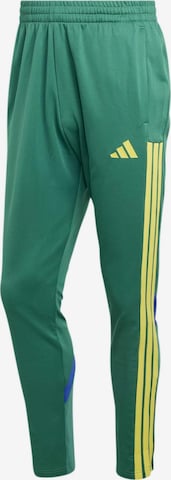 ADIDAS SPORTSWEAR Regular Urheiluhousut 'TIRO' värissä vihreä: etupuoli