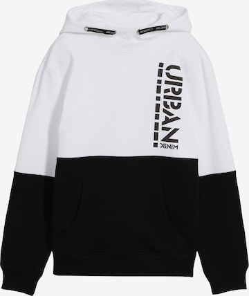 bonprix Bluza w kolorze biały: przód