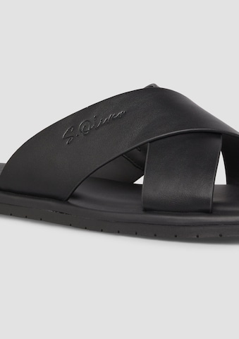 Sandales s.Oliver en noir