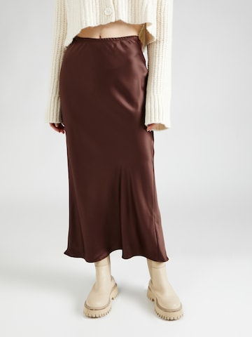 River Island Skirt 'EASY BIAS' in Brown: front
