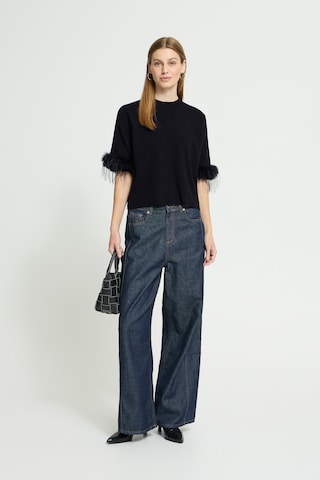 ICHI Pullover 'IHDALISE' in Schwarz