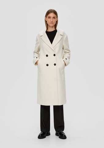 s.Oliver BLACK LABEL Демисезонное пальто в Белый: спереди