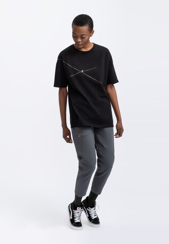 T-Shirt 'Neuvex' Kaft en noir