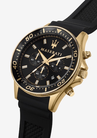 Maserati Analog Watch 'Sfida' in Black