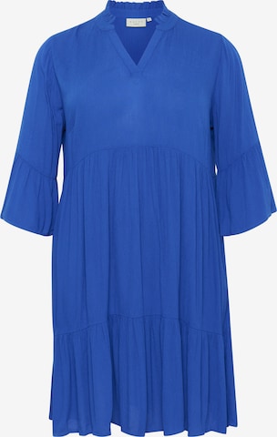 KAFFE CURVE Dress 'Mariana' in Blue: front