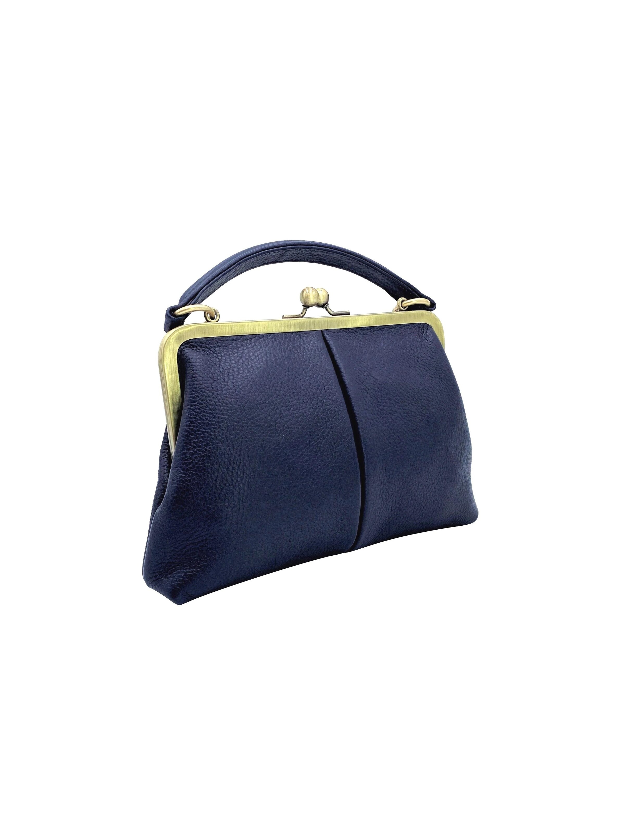 Sacs à main 'Kleine Olive – Leder Handtasche & Umhängetasche' Taschenkinder en bleu