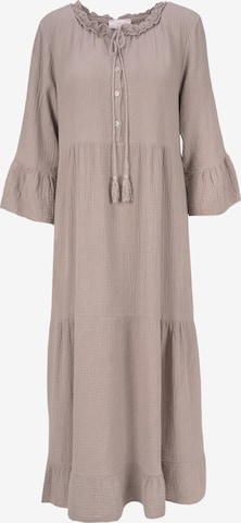 Seasons of April Kleid 'AMARA MUSSELIN ' in Braun: Vorderseite