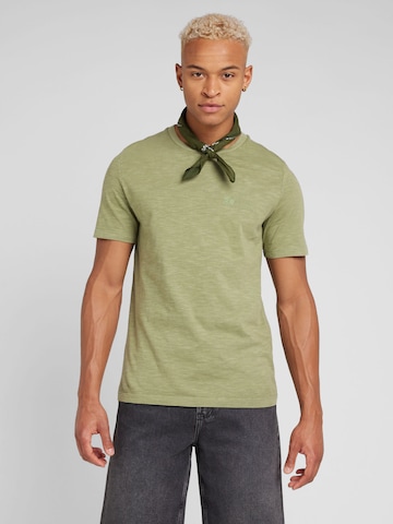 T-Shirt s.Oliver en vert : devant