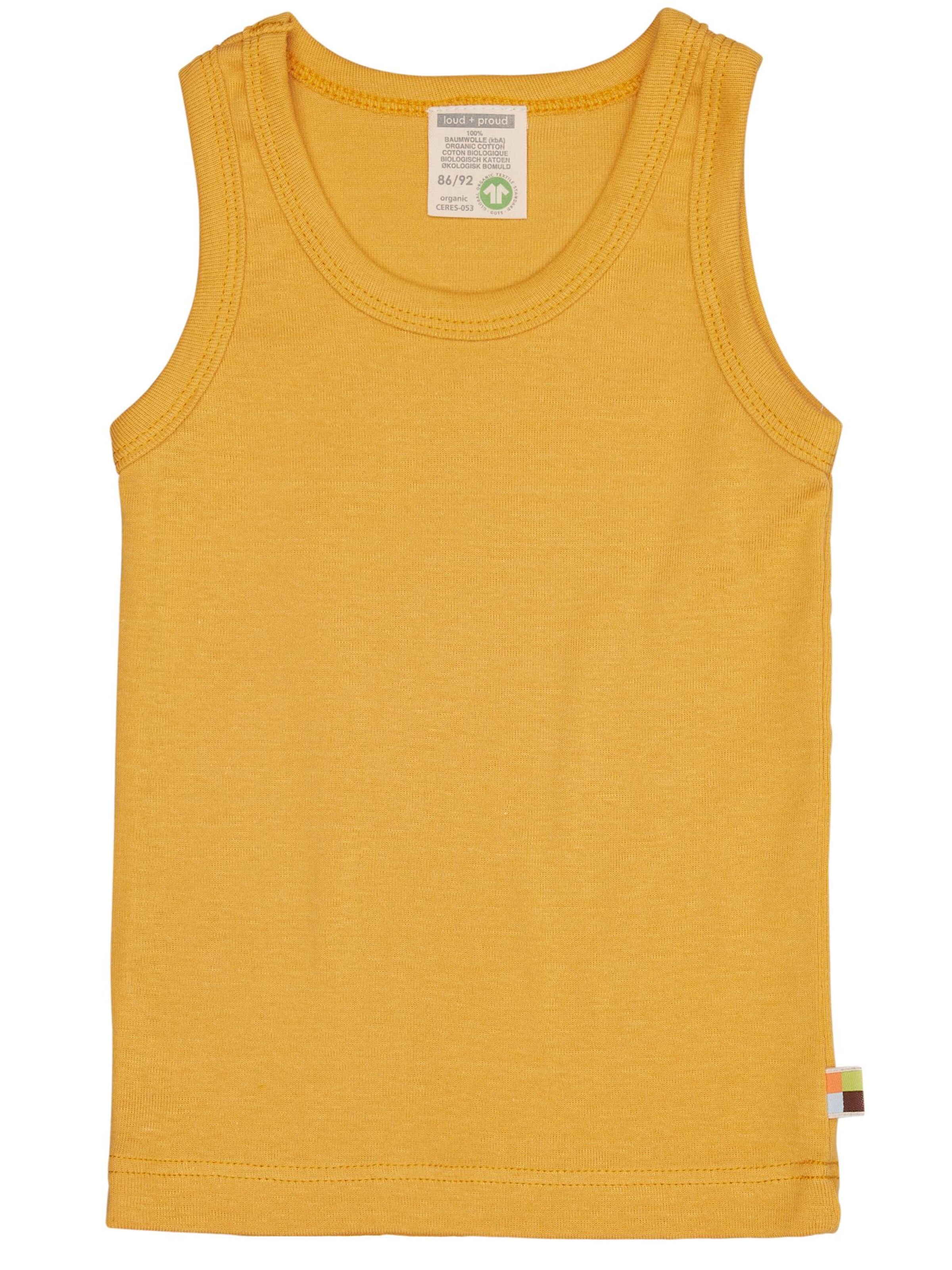 loud + proud Undershirt in Yellow