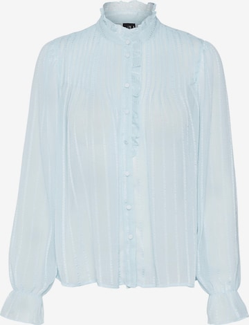 VERO MODA Blouse 'GEA' in Blauw: voorkant