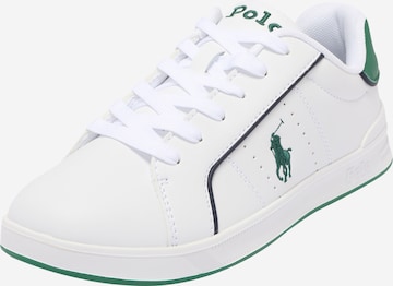 Polo Ralph Lauren - Sapatilhas 'HERITAGE COURT III' em branco: frente