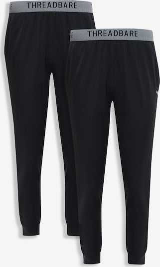 Threadbare Pyjamahose in grau / schwarz, Produktansicht