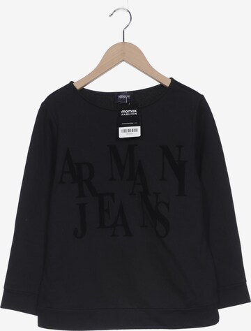 Armani Jeans Sweatshirt & Zip-Up Hoodie in XS in Black: front