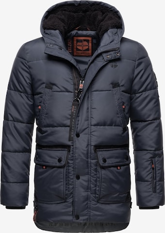 STONE HARBOUR Winter jacket 'Mironoo' in Blue