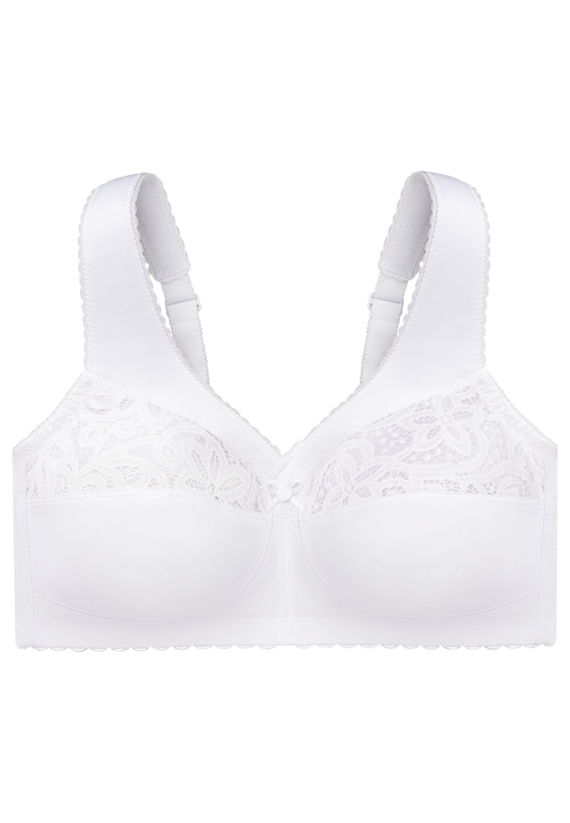 GLAMORISE Minimiser Bra 'MagicLif' in White: front