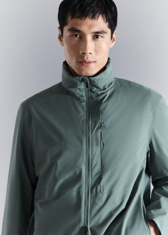 MANGO MAN Between-Season Jacket 'Atlas' in Green