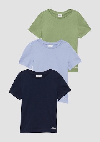 T-Shirt s.Oliver Junior en bleu