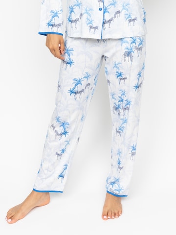 Cyberjammies Pyjamabroek 'Lyla' in Wit: voorkant