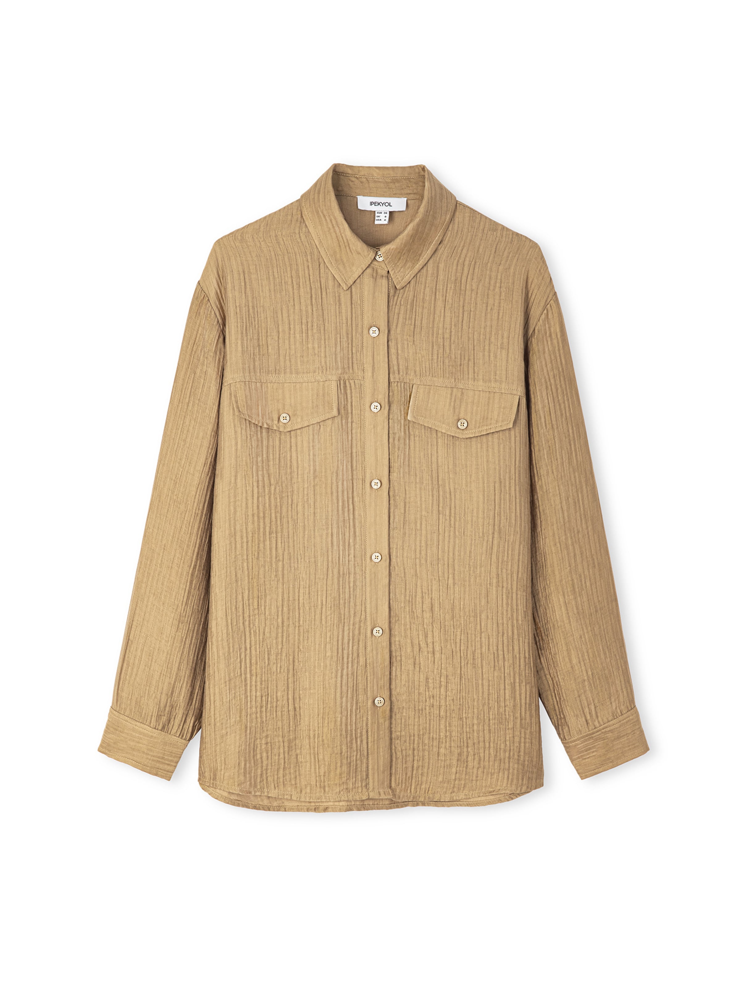 Ipekyol Bluse in Beige: Vorderseite