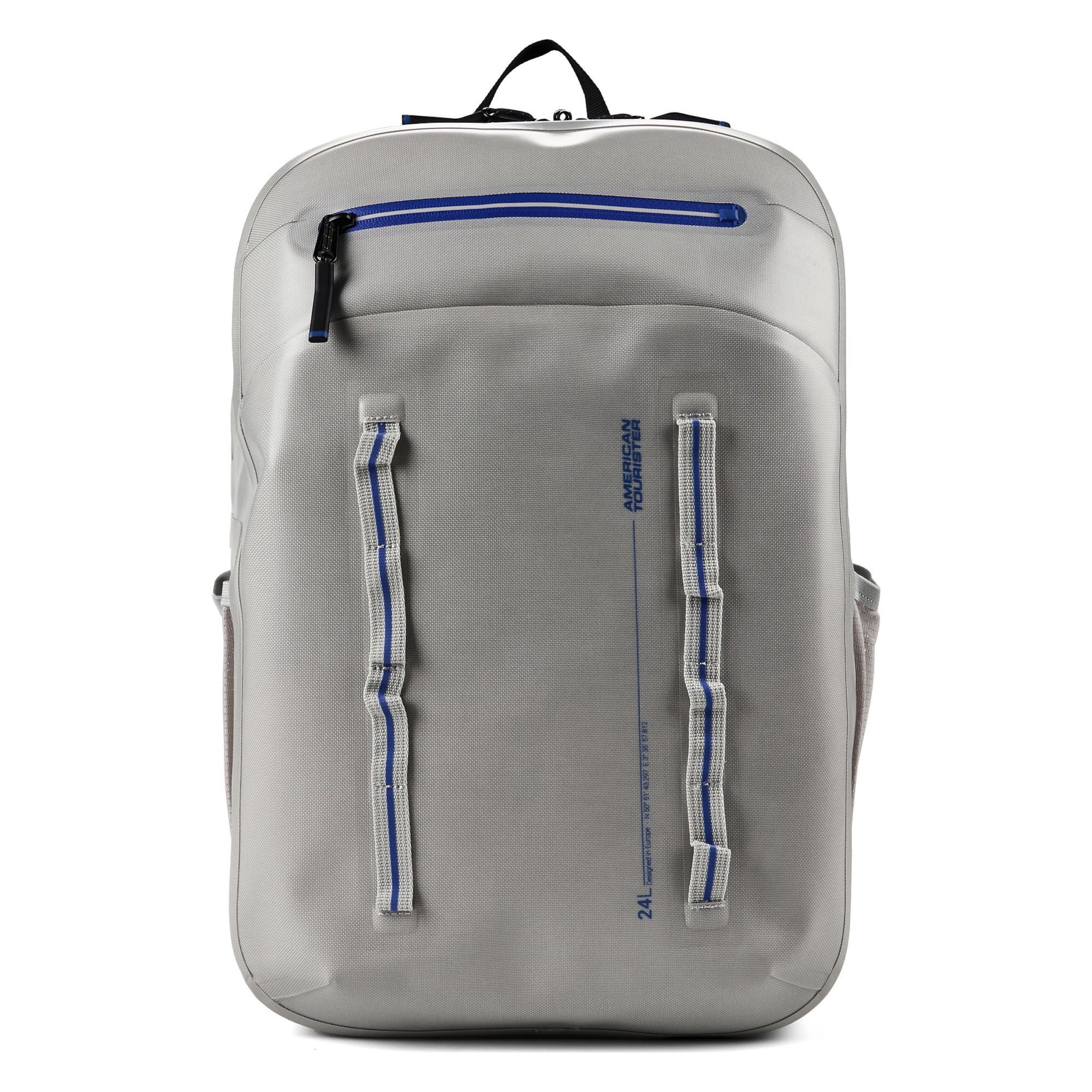 American Tourister Rucksack in Silber: Vorderseite