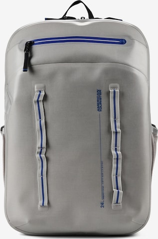 American Tourister Rucksack in Silber: Vorderseite