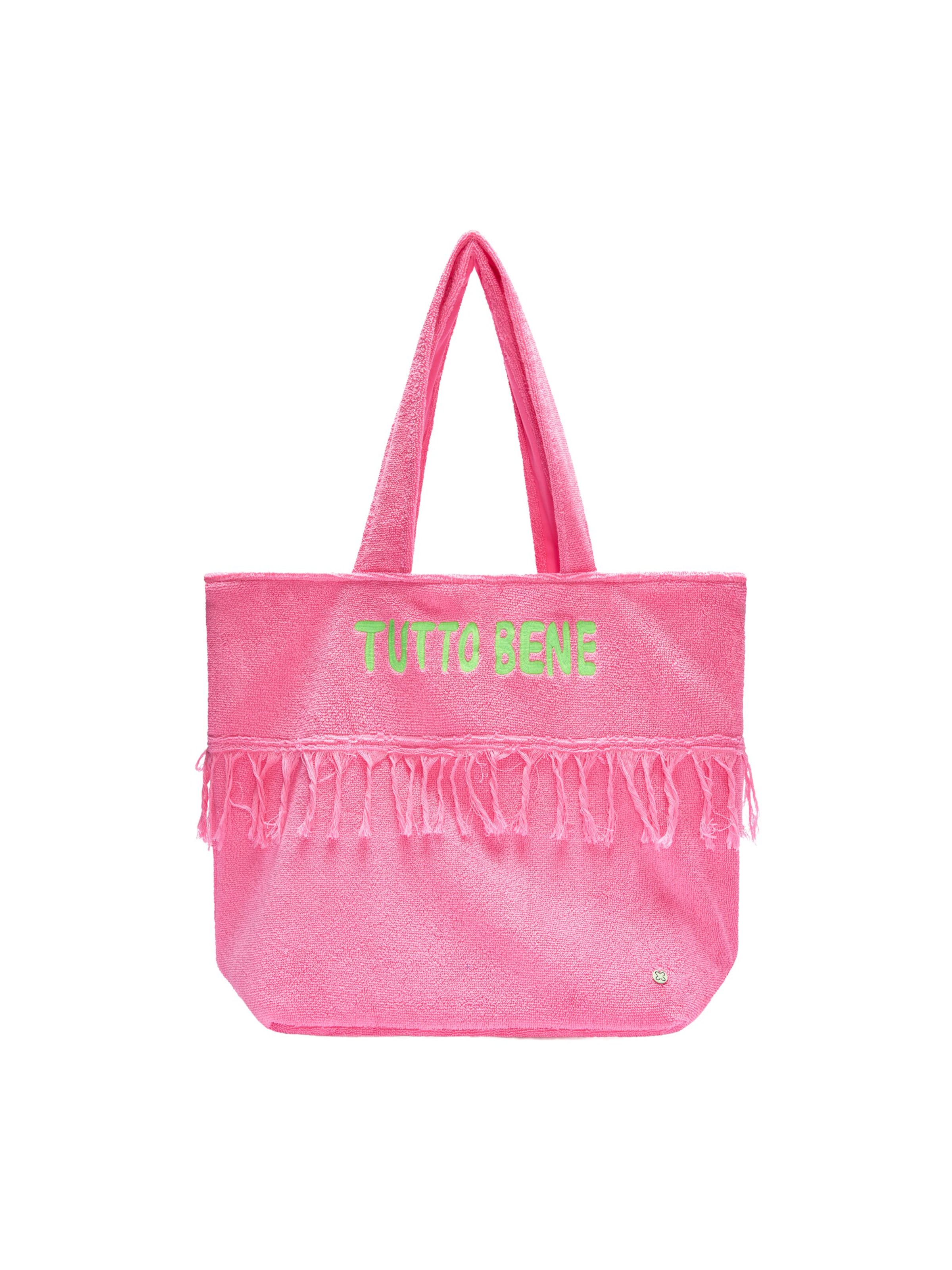 Cabas CODELLO en rose : devant