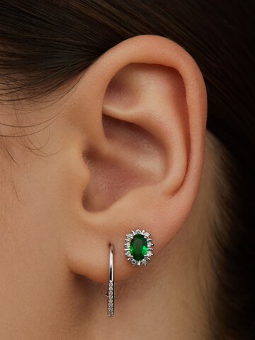 Parte di Me Earrings in Green: front