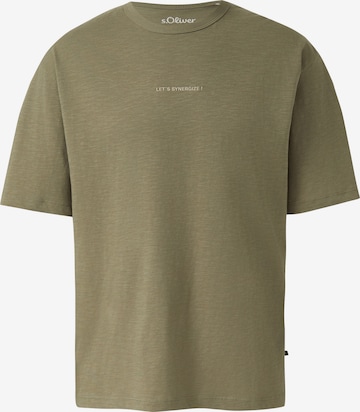 s.Oliver Shirt in Green: front