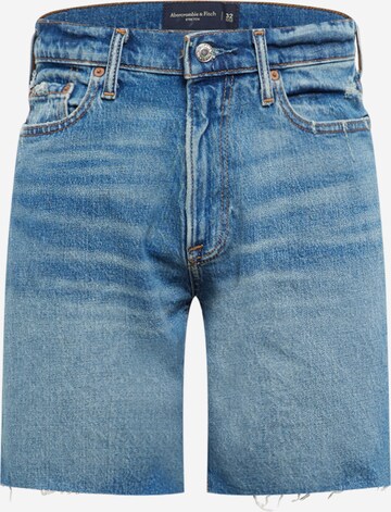 Abercrombie & Fitch regular Jeans i blå: forside