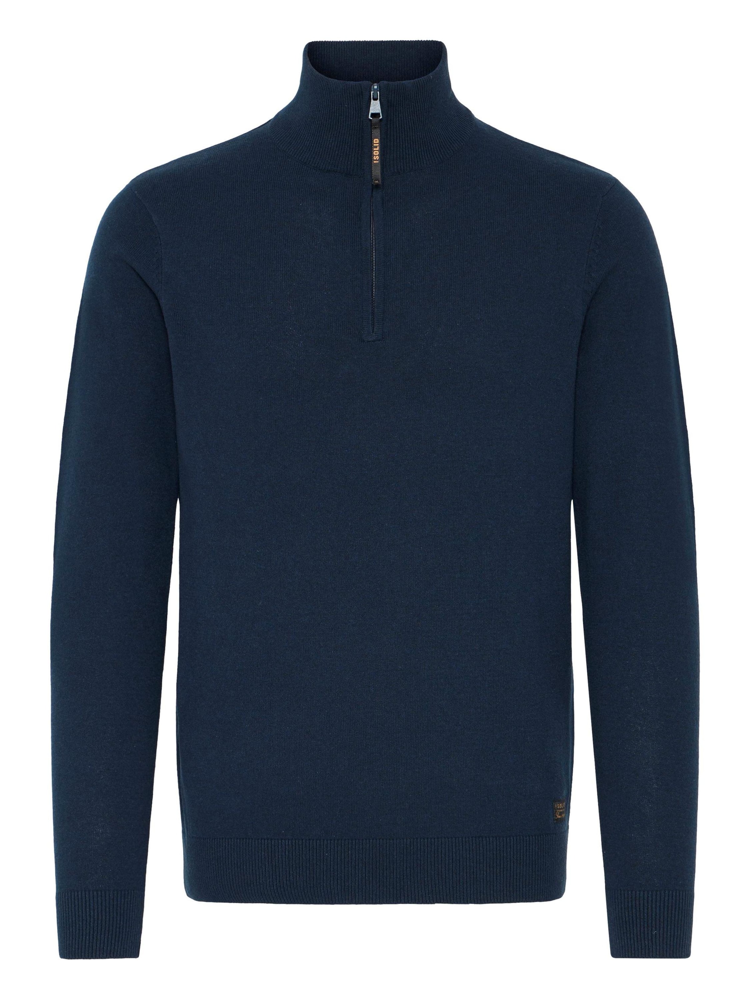 Pullover ' SDAKANVIS ' di !Solid in blu: frontale