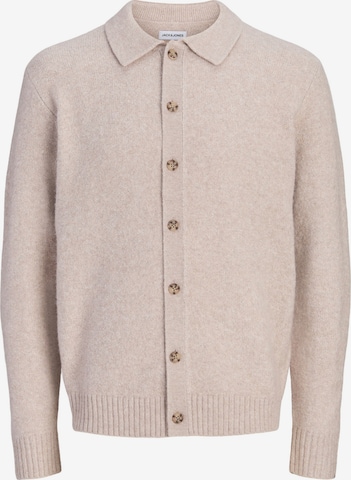 JACK & JONES - Cárdigan en beige: frente