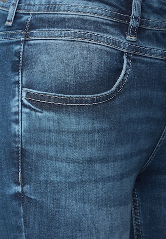 STREET ONE Slimfit Jeans 'York' in Blau