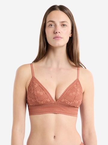 Triangolo Reggiseno 'Aura' di ETAM in beige: frontale