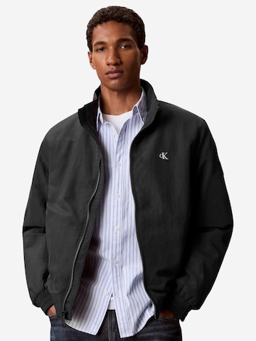 Calvin Klein Jeans Overgangsfrakke 'LV04RG500G' i sort: forside