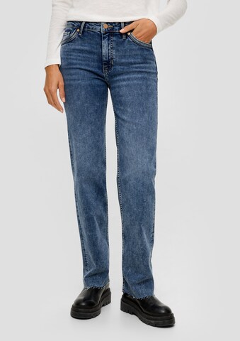 s.Oliver Regular Jeans in Blauw: voorkant