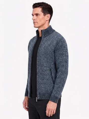 ALLTHEMEN Knit Cardigan in Blue