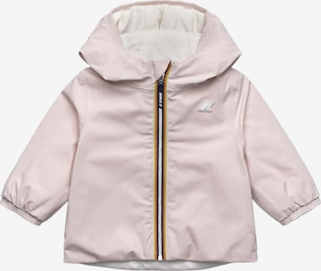 K Way Winterjas in Roze: voorkant