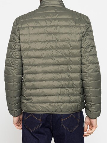 Carrera Jeans Outdoor jacket 'High-Neck' in Green